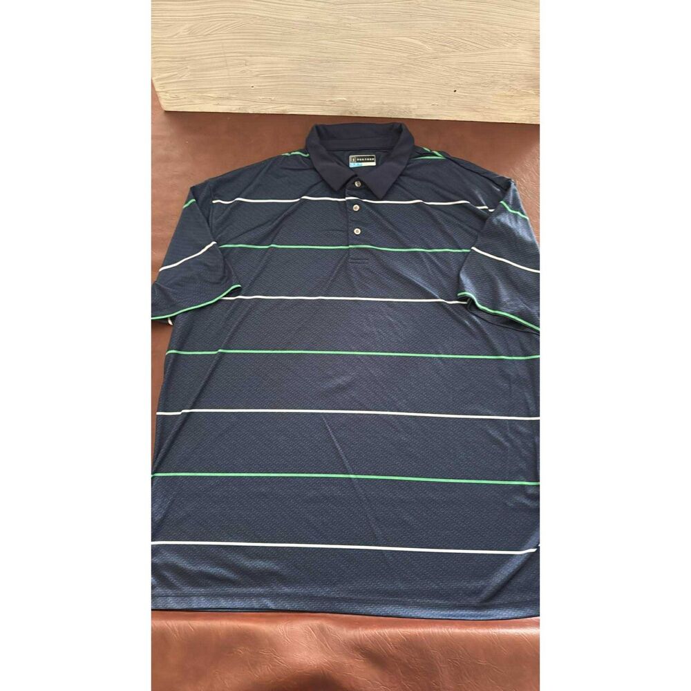 Men's PGA Tour Pro Series Stretch  Blue  Shirts  3X